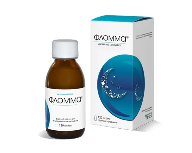 Фломма – розчин для внутрішнього застосування №120